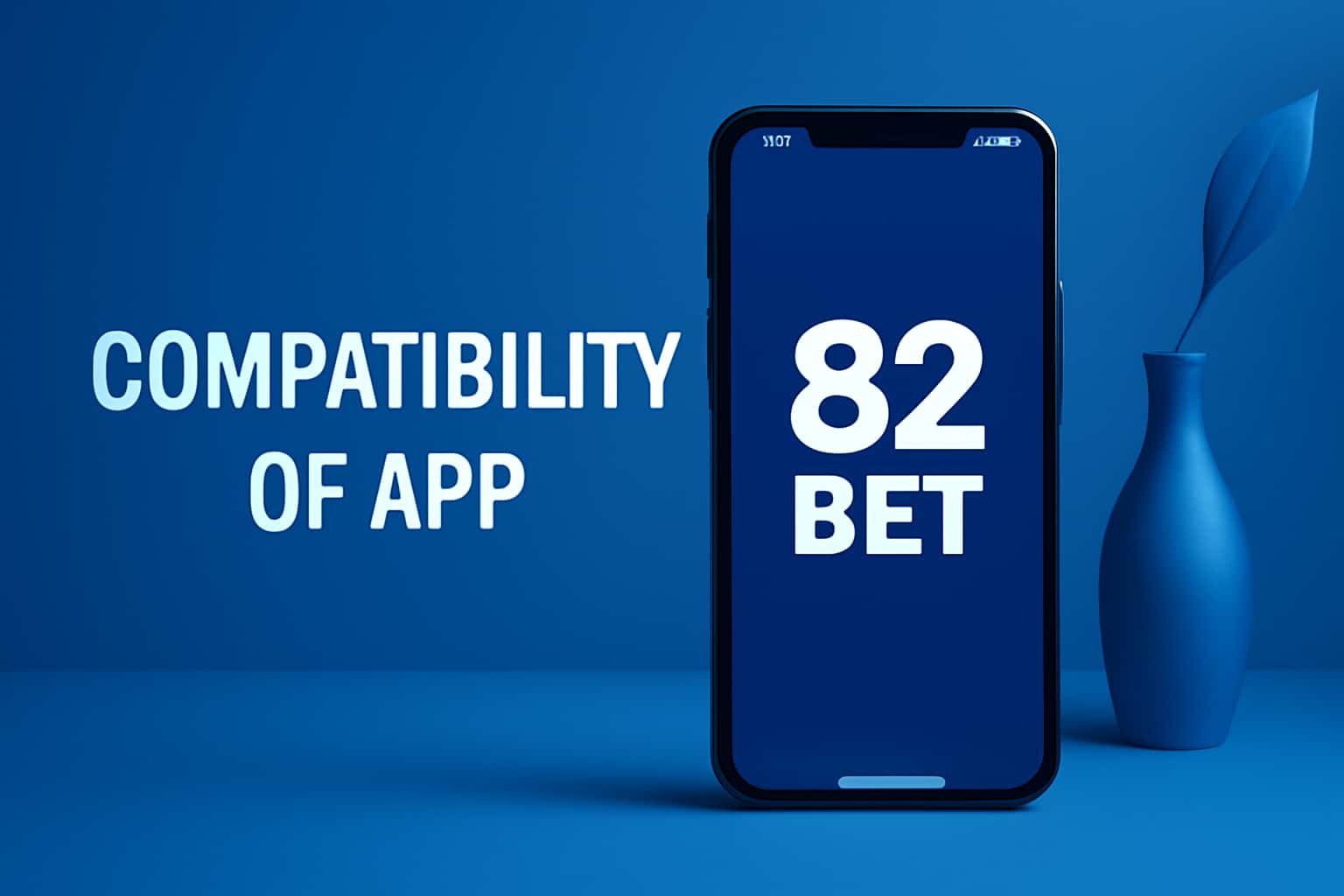 Informative scene about the compatibility of the 82 Bet App on various devices.