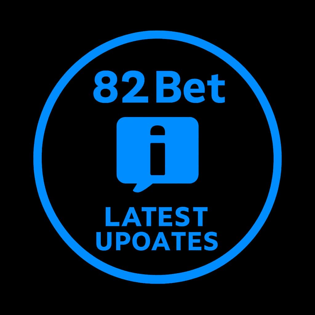 An icon depicting the Latest 82 Bet Updates, emphasizing clarity and professionalism.