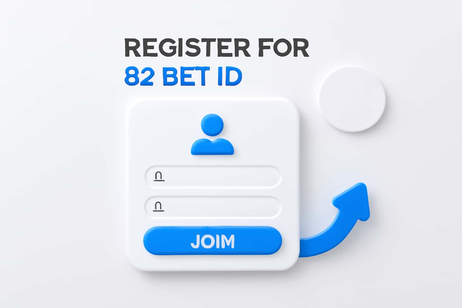 Register for 82 Bet ID Interface