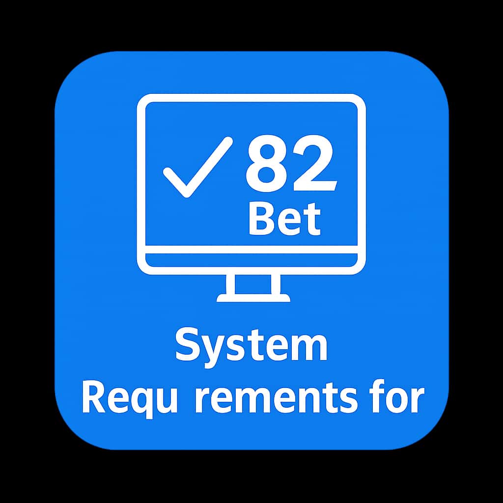 Icon representing System Requirements for 82 Bet.