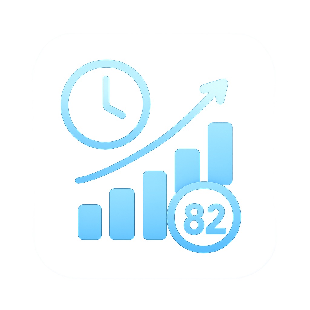Icon representing the customization options of 82 Bet settings.